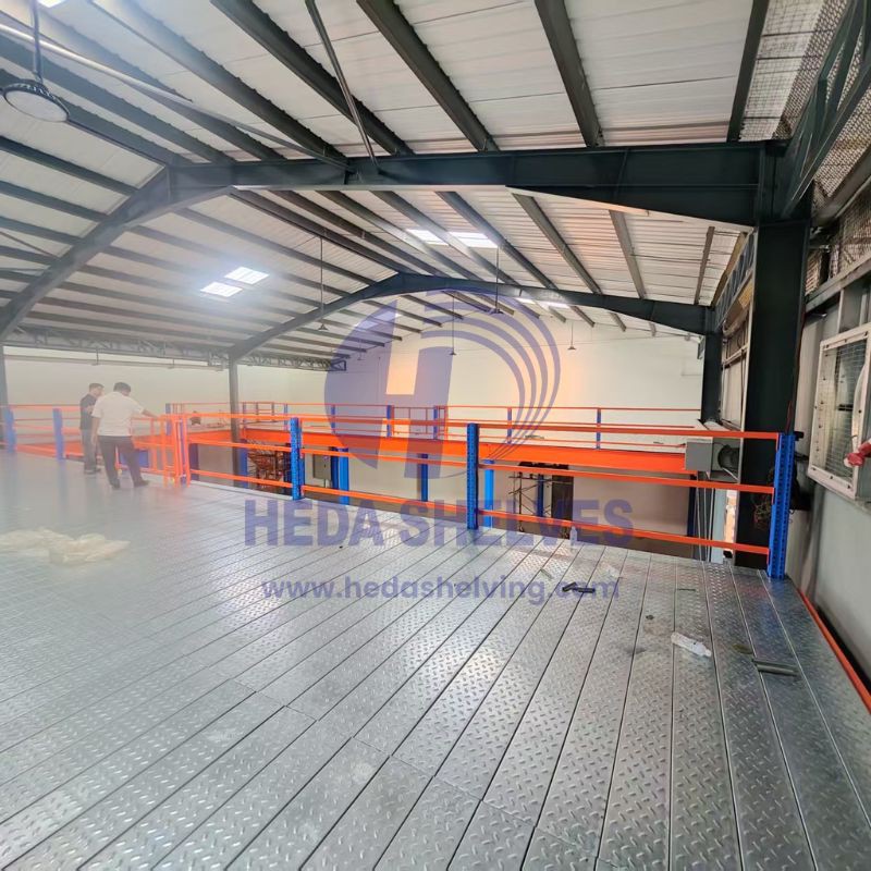 Mezanin Kilang Widespan Untuk Storan Perindustrian